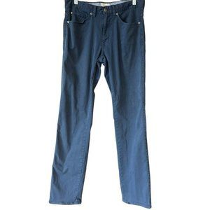 Peter Millar Navy Ultimate Sateen Five-Pocket Pant Mens‎ 32